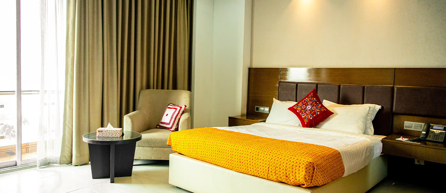 RELAX IN PEACEFUL AND COMFORTABLE GUESTROOMS